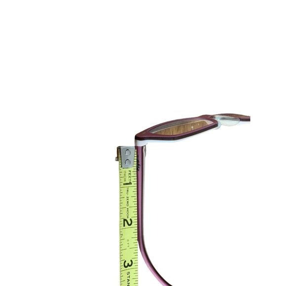 Ray-Ban RB1550 3656 Kids Eyeglasses Frames Pink Rectangular Cat Eye 48-15-130 - Picture 9 of 11